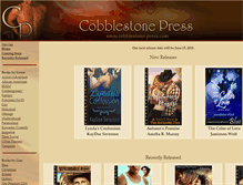 Tablet Screenshot of cobblestone-press.com